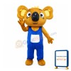 Cute Brown Koala Mascot Costume