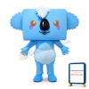 Baby Blue Koala Mascot Costume