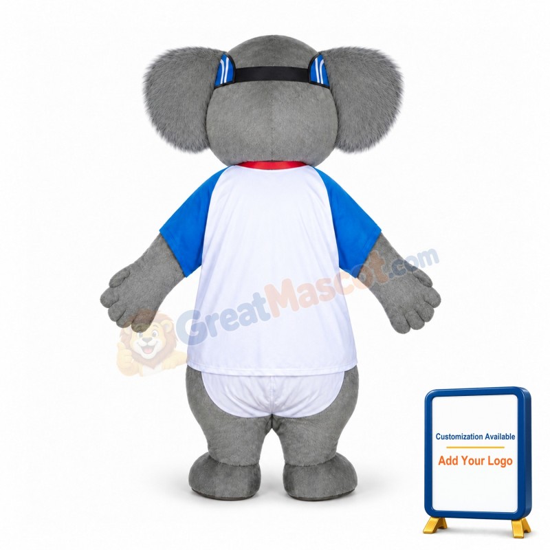 Cute Cartoon Koala Mascot Costume