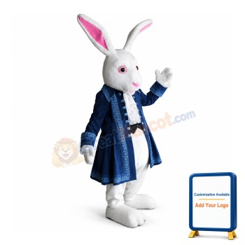 White Rabbit Mascot Costume