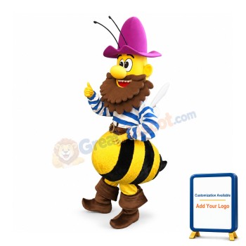 Old Bee Mascot Costume