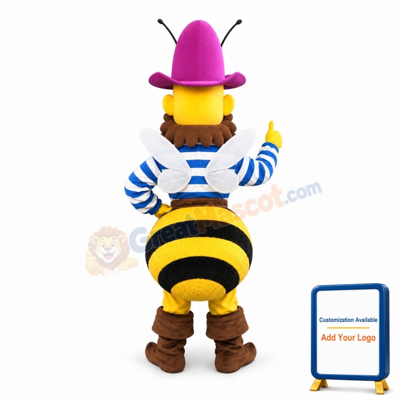 Old Bee Mascot Costume