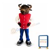 Sport Bull Mascot Costume