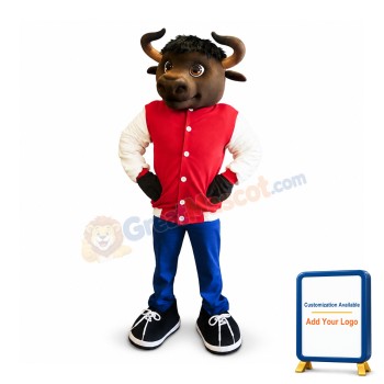 Sport Bull Mascot Costume