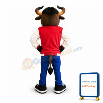 Sport Bull Mascot Costume