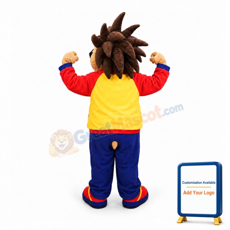 Cool Hedgehog Mascot Costume