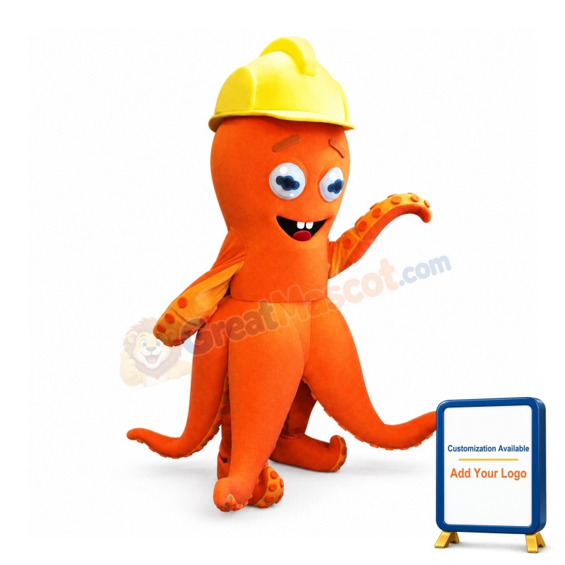 Octopus Mascot Costume