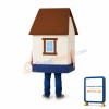 Lightweight House Mascot Costume
