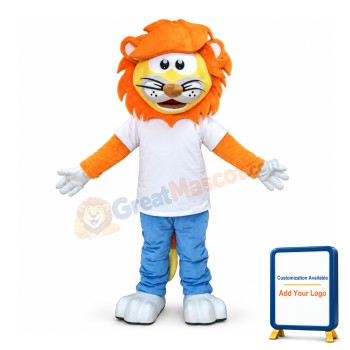 Professional Plush Lion Mascot Costume