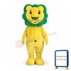 Green Hair Lion Mascot Costume