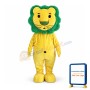 Green Hair Lion Mascot Costume