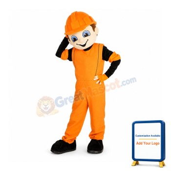 Builder Mascot Costume