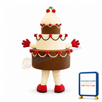 Birthday Cake Mascot Costume