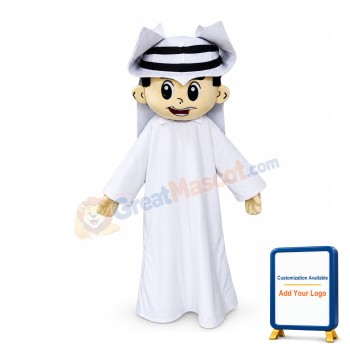 Arab Boy Mascot Costume