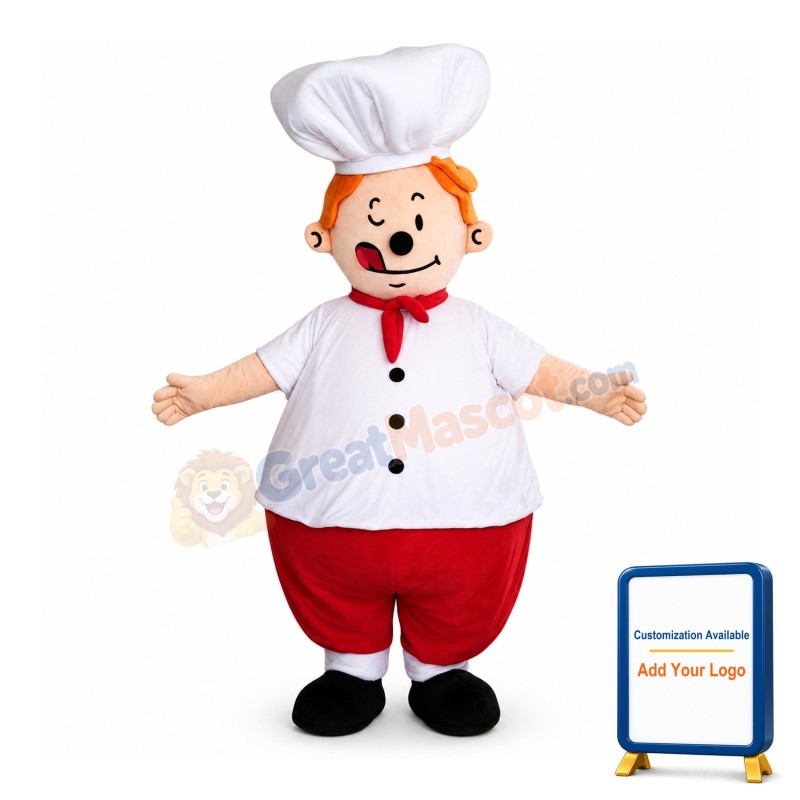 Chef Mascot Costume