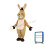 Brown Donkey Mascot Costume