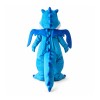 Lightweight Blue Dragon Mascot Costume