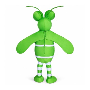 Green Mosquito Mascot Costume