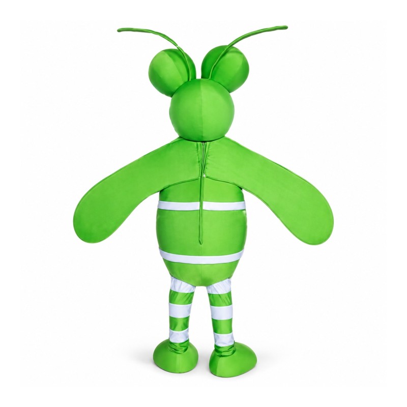 Green Mosquito Mascot Costume