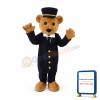 Adult Police Teddy Bear Mascot Costume