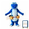 Worker Crocodile Mascot Costume