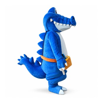 Worker Crocodile Mascot Costume