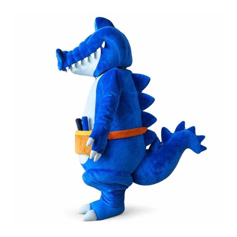 Worker Crocodile Mascot Costume