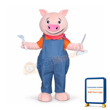 Cheap Pig Mascot Costume