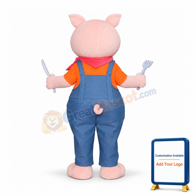 Pig Mascot Costume