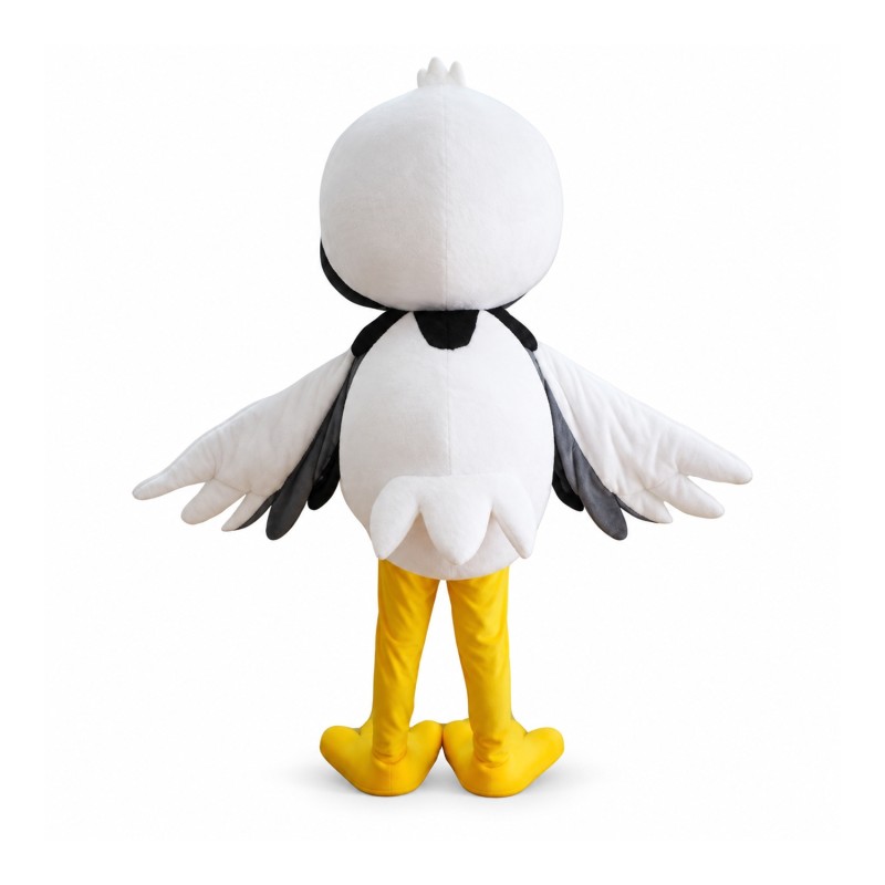 Crane Mascot Costume