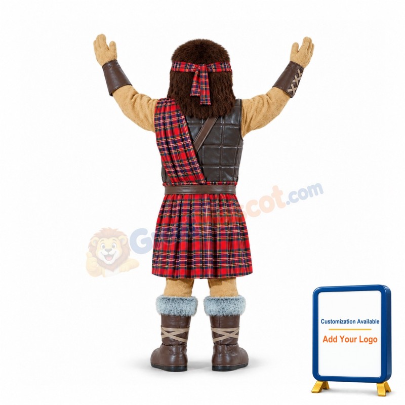Highlander Mascot Costume