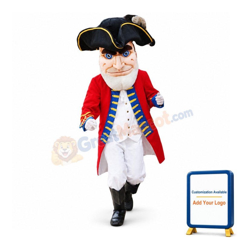 Lightweight Patriot Mascot Costume