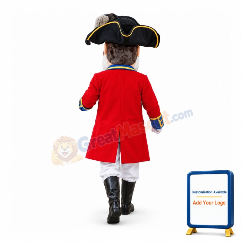 Lightweight Patriot Mascot Costume
