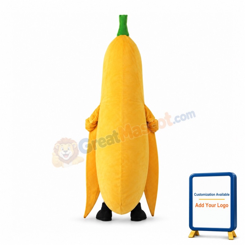 Happy Banana Mascot Costume