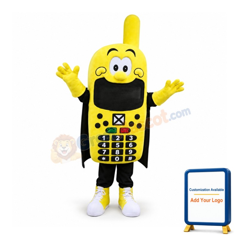Funny Phone Mascot Costume