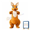 Happy Lightweight Kangaroo Mascot Costume