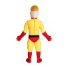 Yellow Superhero Mascot Costume