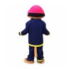 Fireman Monkey Mascot Costume