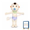 High Quality Baby Mascot Costume