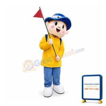 Tour Guide Mascot Costume