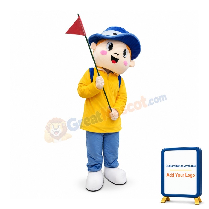 Tour Guide Mascot Costume