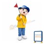Tour Guide Mascot Costume