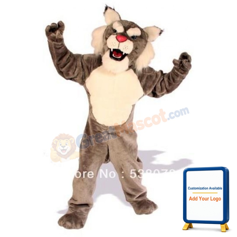 Bobcat Mascot Costume