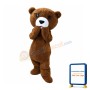 Plush Fur Teddy Bear Mascot Costume