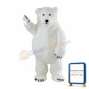 White Polar Bear Mascot Costume