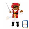 Pirates Brown Bear Mascot Costume