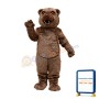 Plush Material Brown Bear Mascot Costume