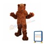 Long Hair Plush Grizzly Bear Mascot Costume