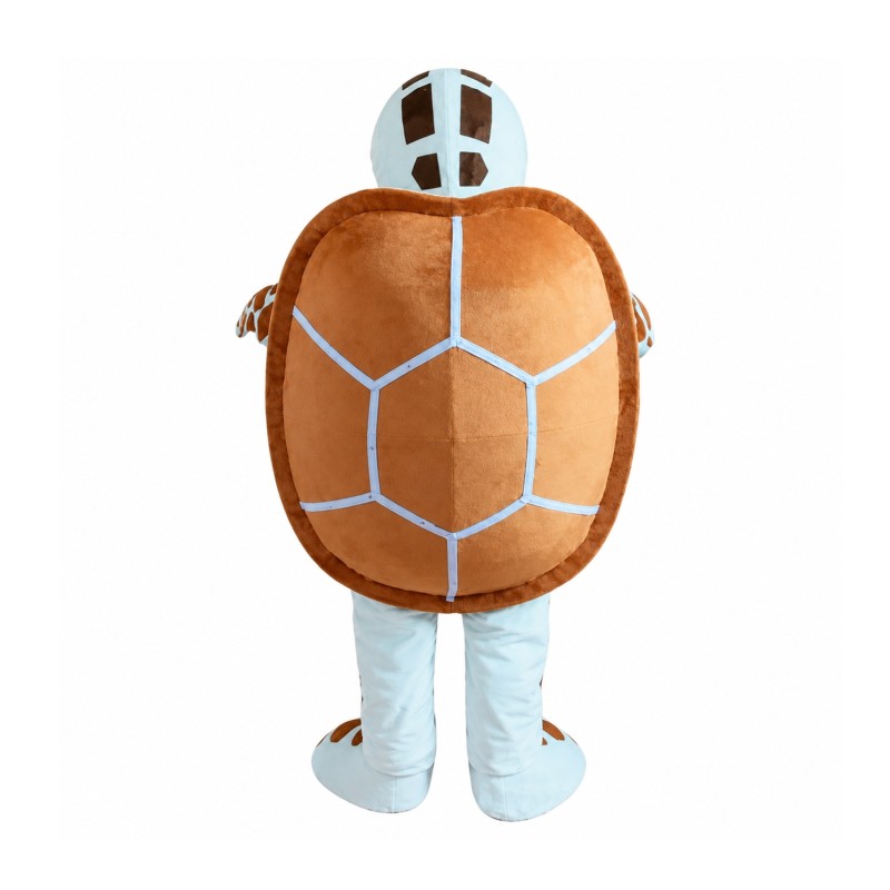 Brown-White Sea Turtle Mascot Costume Suit for Adult