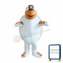 Brown-White Sea Turtle Mascot Costume Suit for Adult
